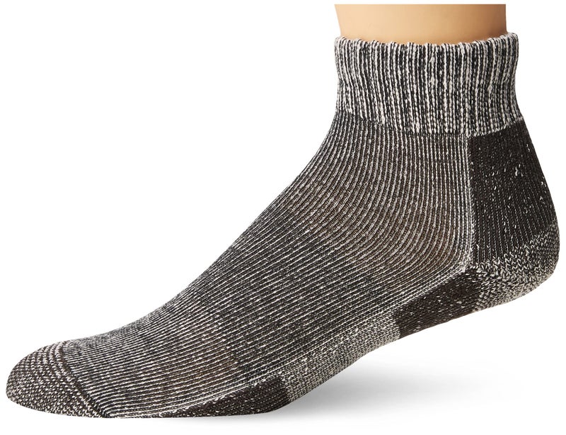 thorlos womens Trmx Max Cushion Trail Ankle Hiking Socks, Charcoal, X-Large US - Image 1